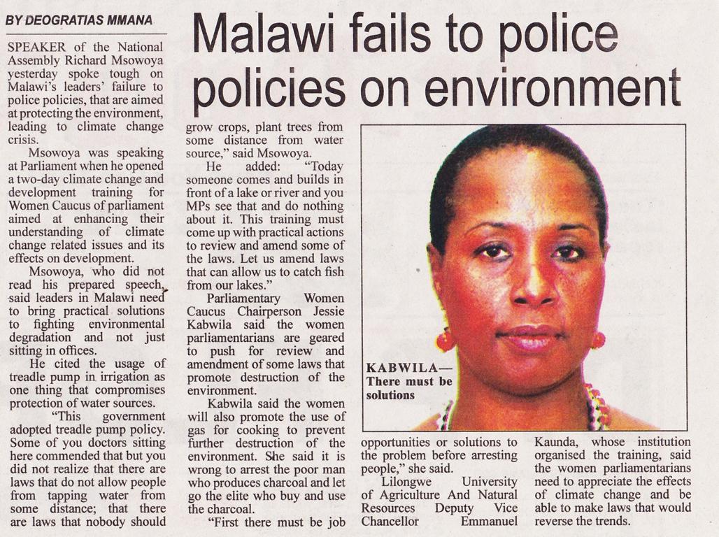 2016-11-03_Thu_Malawi fails to police policies on environment_The Daily Times.png