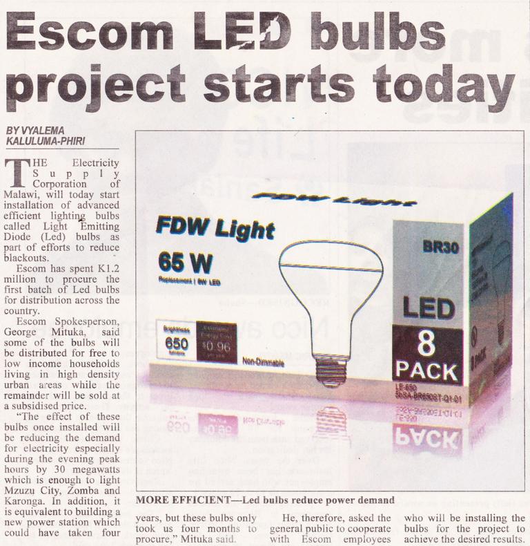 2016-12-12_Mon_Escom LED bulbs project starts today_The Daily Times.png