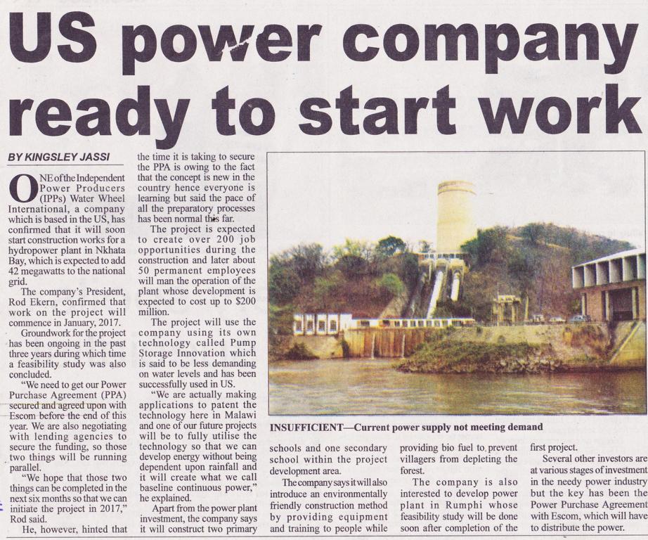 2016-12-22_Thu_US power company ready to start work_The Daily Times.png