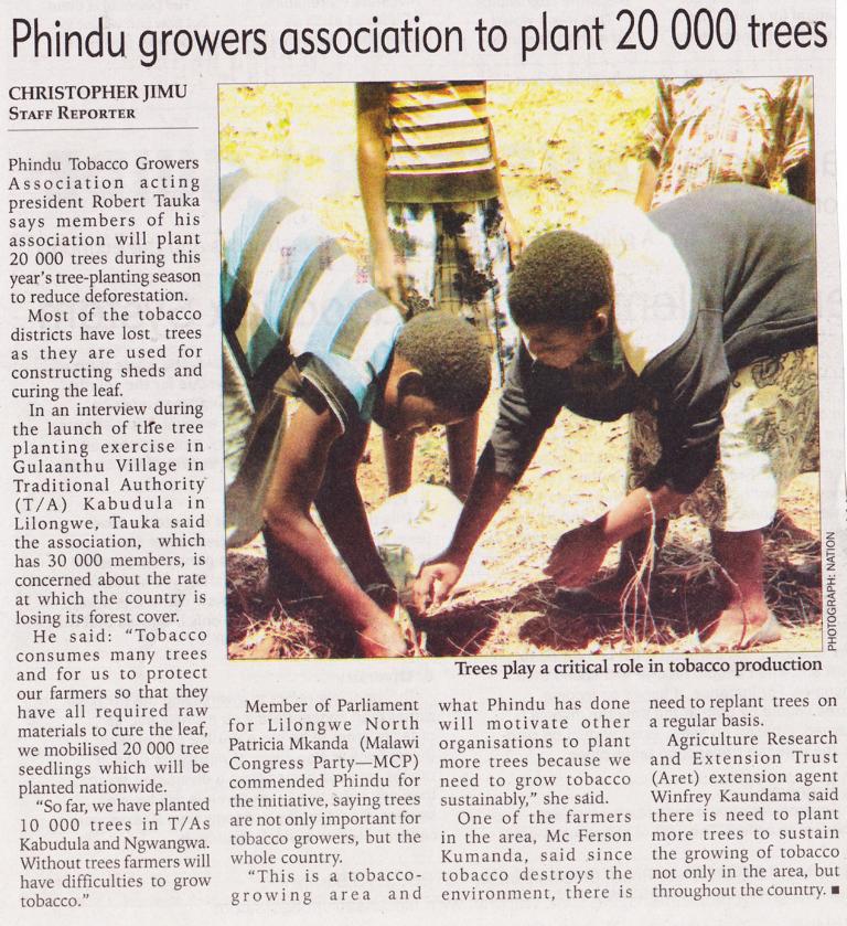 2017-01-13_Phindu growers association to plant 20 000 trees_The Nation.png
