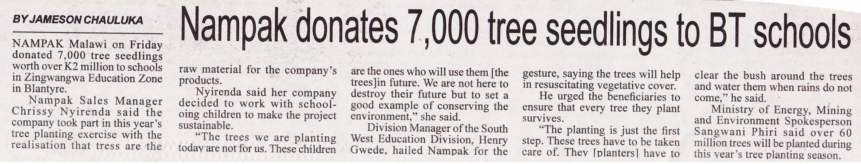 2017-01-30_Mon_Nampak donates 7000 tree seedlings to BT schools_The Daily Times.png
