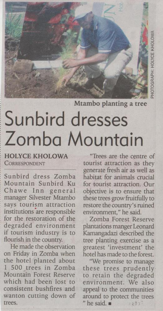 2017-03-28_Tue_Sunbird dresses Zomba Mountain_The Nation.JPG