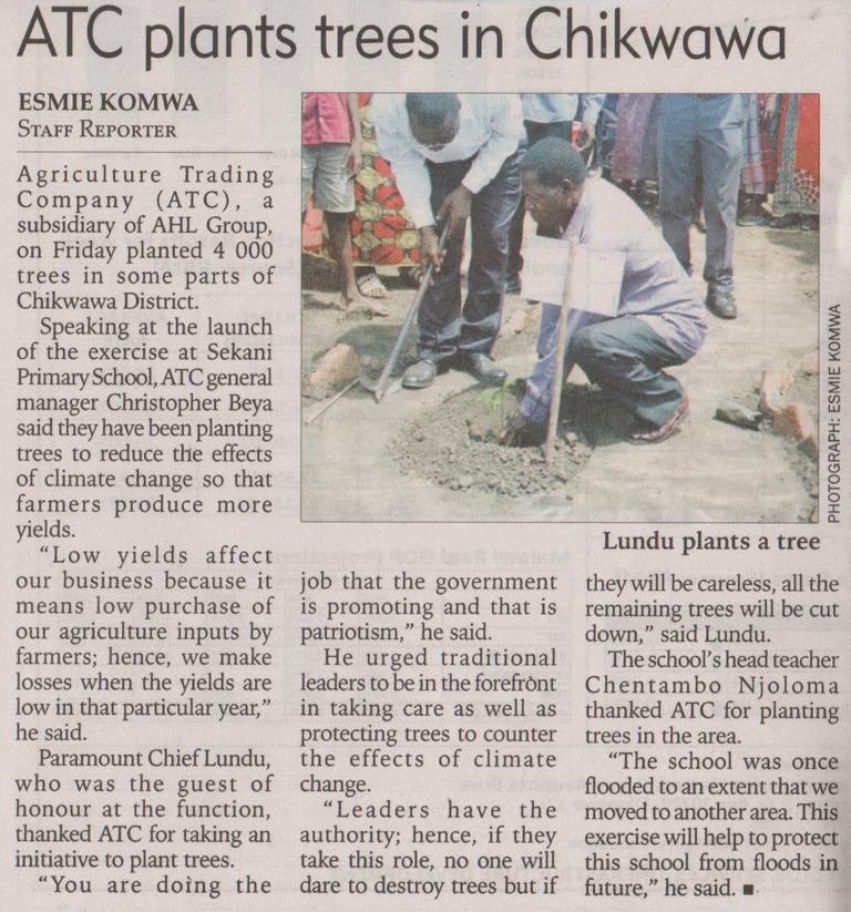 2017-02-13_Mon_ATC plants trees in Chikwawa_The Nation.JPG