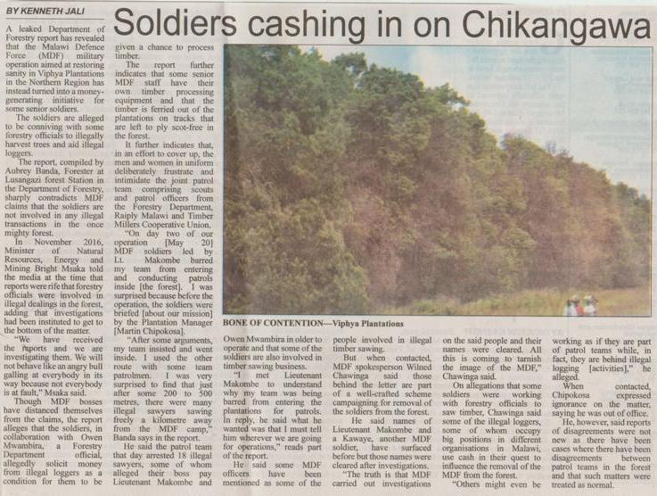 2017-05-29_Soldiers cashing in on Chikangawa_The Daily Times.JPG