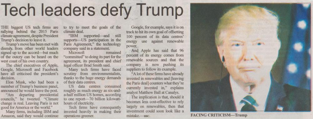 2017-06-05_Tech leaders defy Trump_The Daily Times.jpg