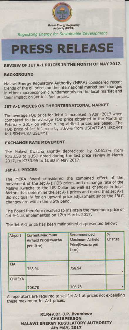 JET A-1 Prices_Daily Times _ May 10,2017.png