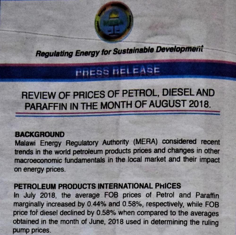 2018-8-17_TDT_Review of petrol, diesel and paraffin in the month of August 2018 preview.jpg